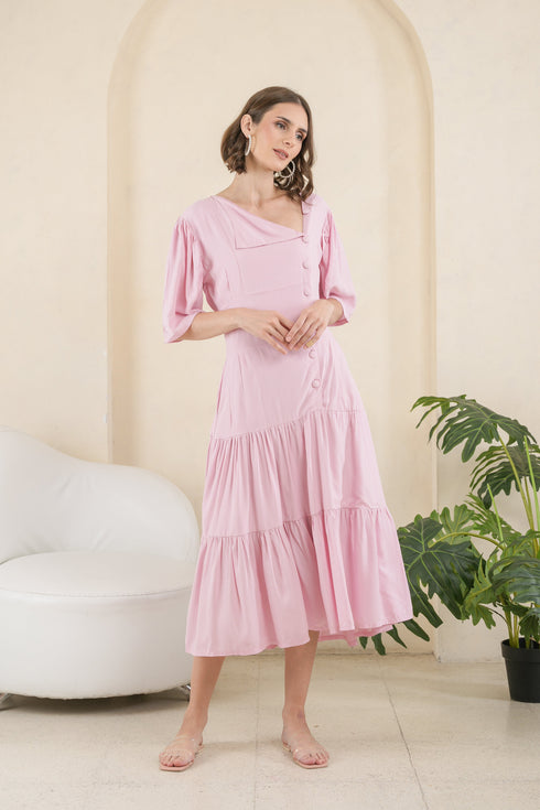 GET SPOTTED SHOP STOCKS MUM x GS 6: Jessica Tiered Dress
